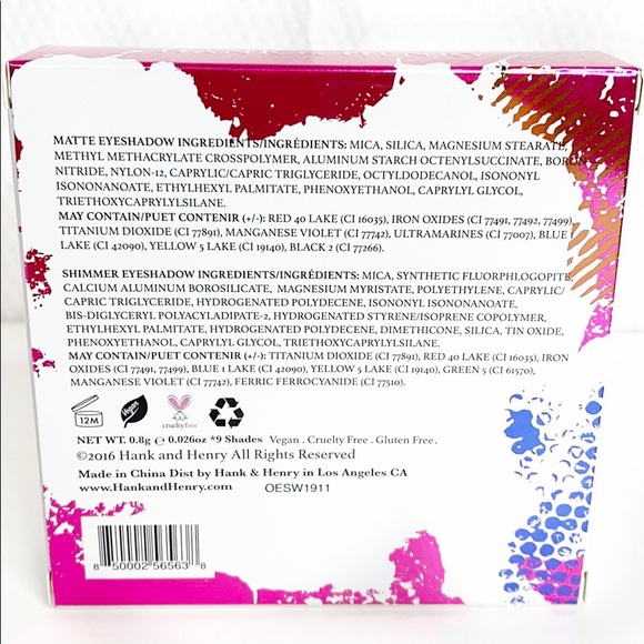 HANK & HENRY Eyeshadow palette - Picture 3 of 5